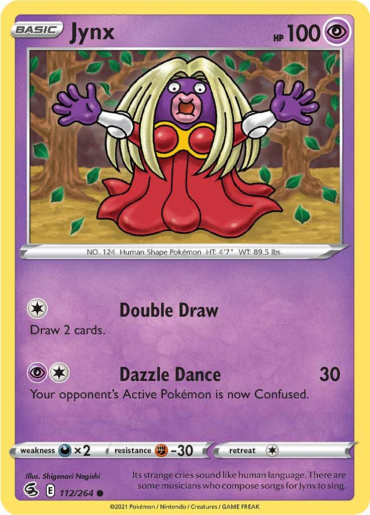 Jynx (112/264) [Sword & Shield: Fusion Strike] | All Aboard Games