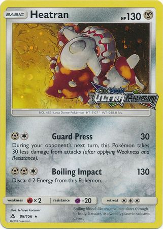 Heatran (88/156) [Alternate Art Promos] | All Aboard Games