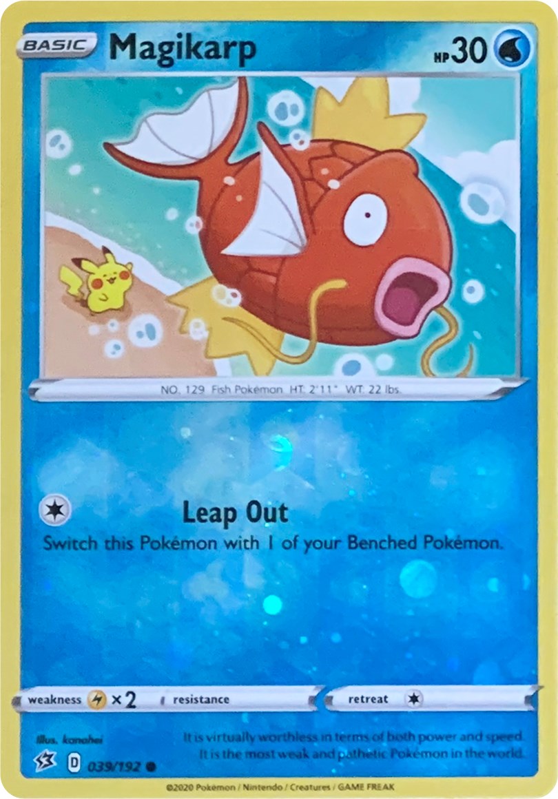 Magikarp (039/192) (Reverse Cosmos Holo) [Sword & Shield: Rebel Clash] | All Aboard Games