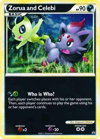 Zorua and Celebi (Jumbo Card) [Miscellaneous Cards] | All Aboard Games