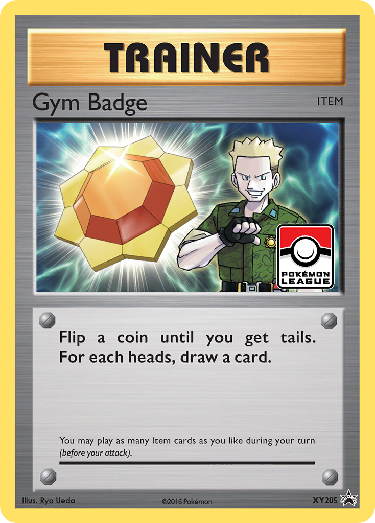 Gym Badge (XY205) (Lt. Surge) [XY: Black Star Promos] | All Aboard Games