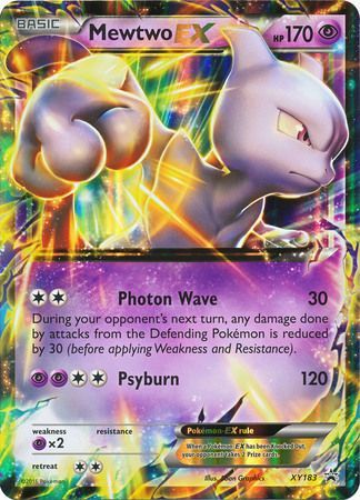 Mewtwo EX (XY183) (Jumbo Card) [XY: Black Star Promos] | All Aboard Games