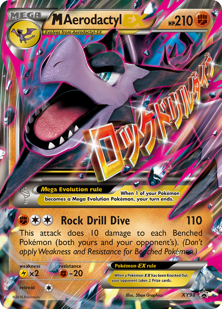 M Aerodactyl EX (XY98) [XY: Black Star Promos] | All Aboard Games