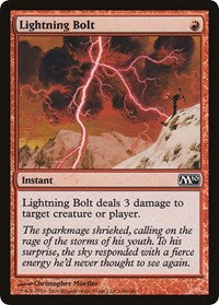 Lightning Bolt (M10) (Oversized) [Oversize Cards] | All Aboard Games