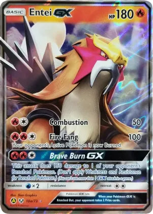 Entei GX (10a/73) [Alternate Art Promos] | All Aboard Games