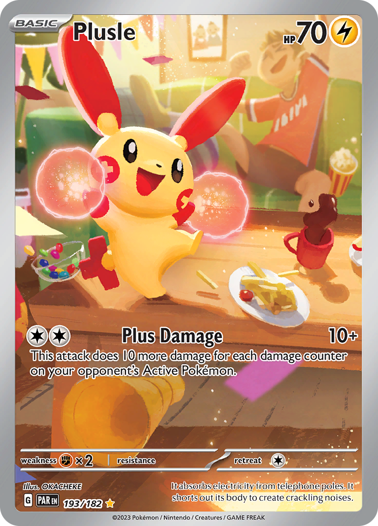 Plusle (193/182) [Scarlet & Violet: Paradox Rift] | All Aboard Games