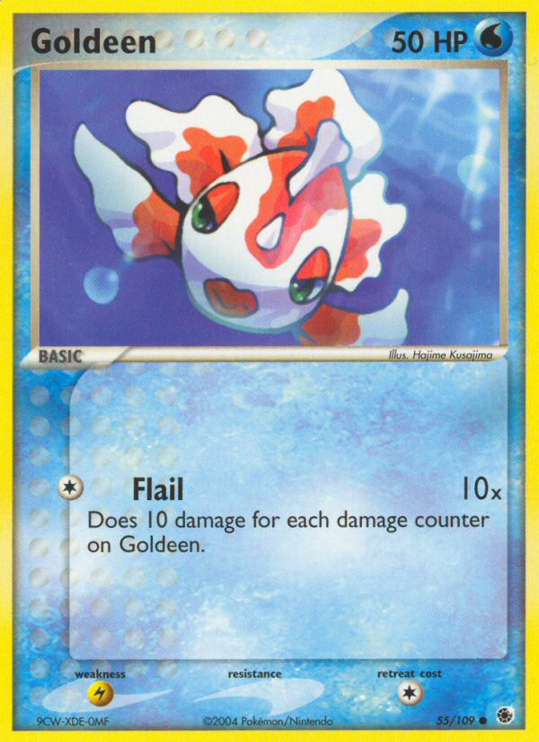 Goldeen (55/109) [EX: Ruby & Sapphire] | All Aboard Games