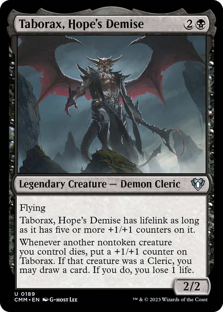 Taborax, Hope's Demise [Commander Masters] | All Aboard Games