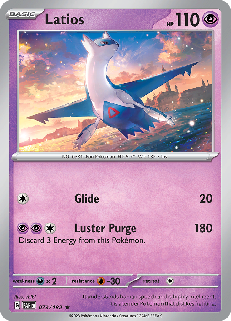 Latios (073/182) [Scarlet & Violet: Paradox Rift] | All Aboard Games