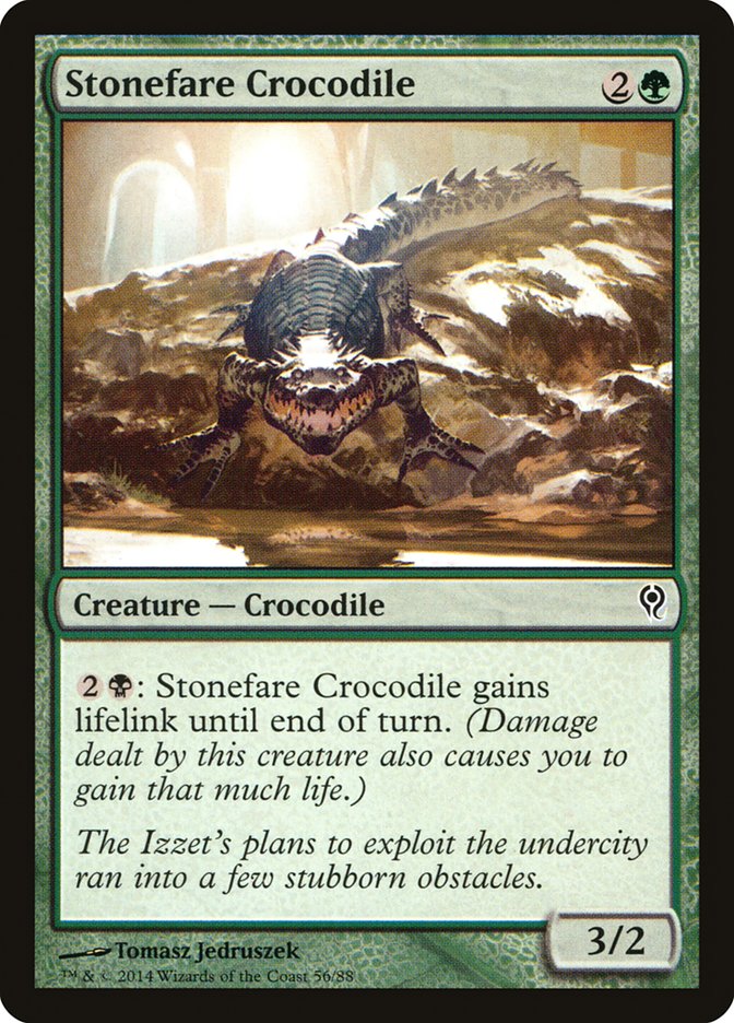 Stonefare Crocodile [Duel Decks: Jace vs. Vraska] | All Aboard Games