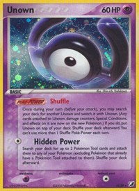 Unown (H) (H/28) [EX: Unseen Forces] | All Aboard Games