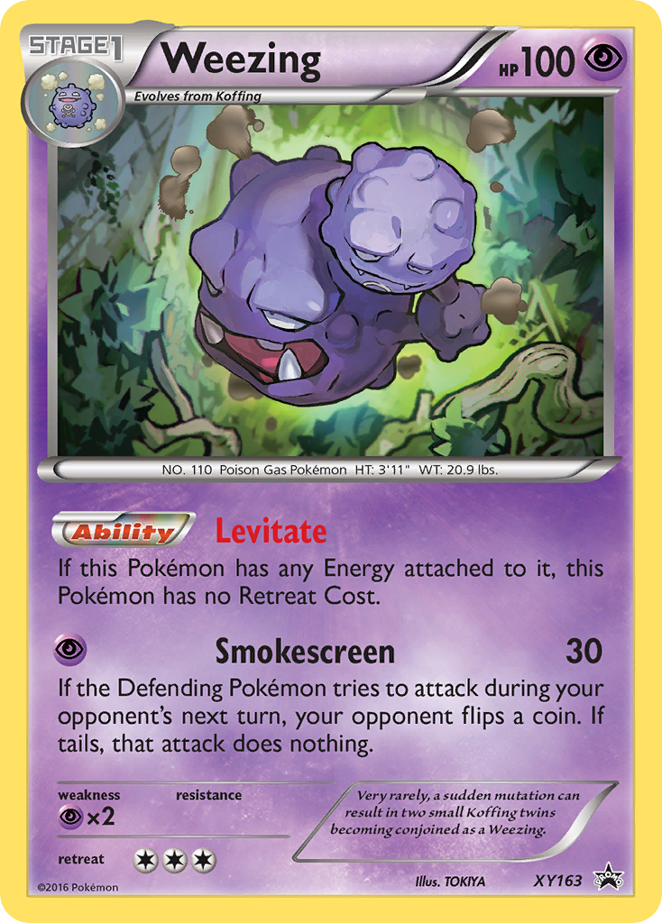 Weezing (XY163) [XY: Black Star Promos] | All Aboard Games