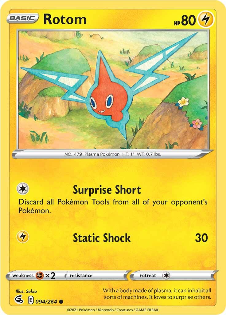 Rotom (094/264) [Sword & Shield: Fusion Strike] | All Aboard Games