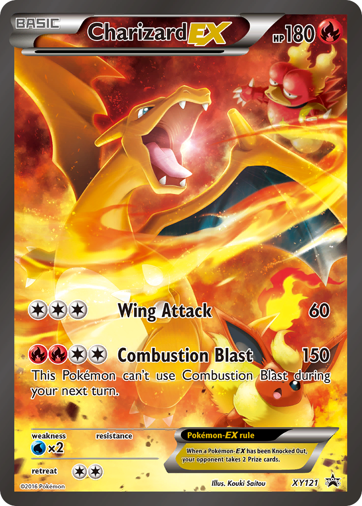 Charizard EX (XY121) [XY: Black Star Promos] | All Aboard Games