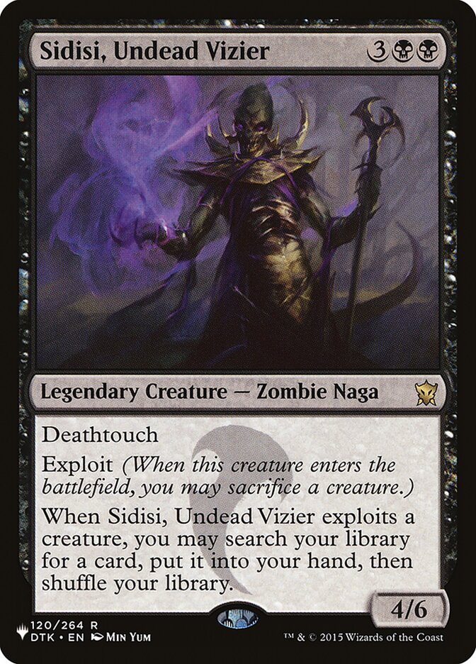 Sidisi, Undead Vizier [The List] | All Aboard Games