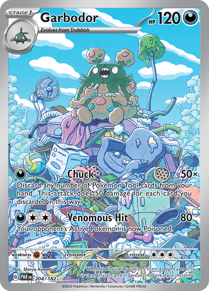 Garbodor (204/182) [Scarlet & Violet: Paradox Rift] | All Aboard Games