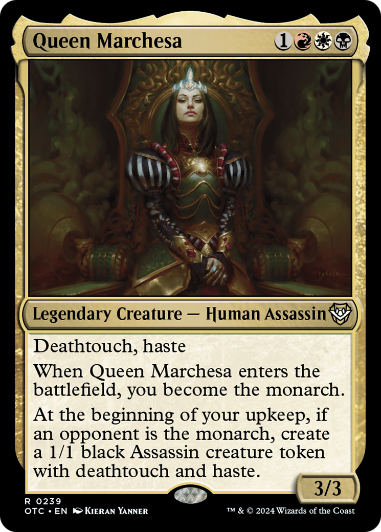 Queen Marchesa [Outlaws of Thunder Junction Commander] | All Aboard Games
