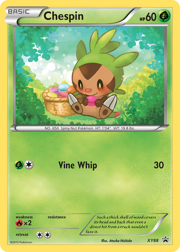 Chespin (XY88) (Collector Chest) [XY: Black Star Promos] | All Aboard Games