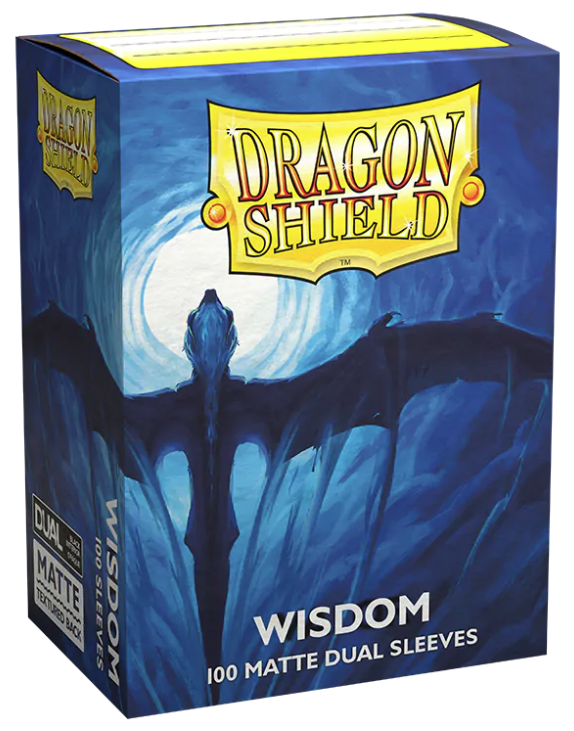 Sleeves - Dragon Shield Dual: Wisdom | All Aboard Games