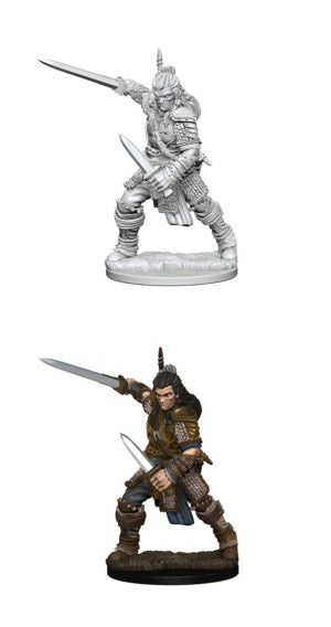 D&D - Deep Cuts Minatures: Male Human Fighter | All Aboard Games