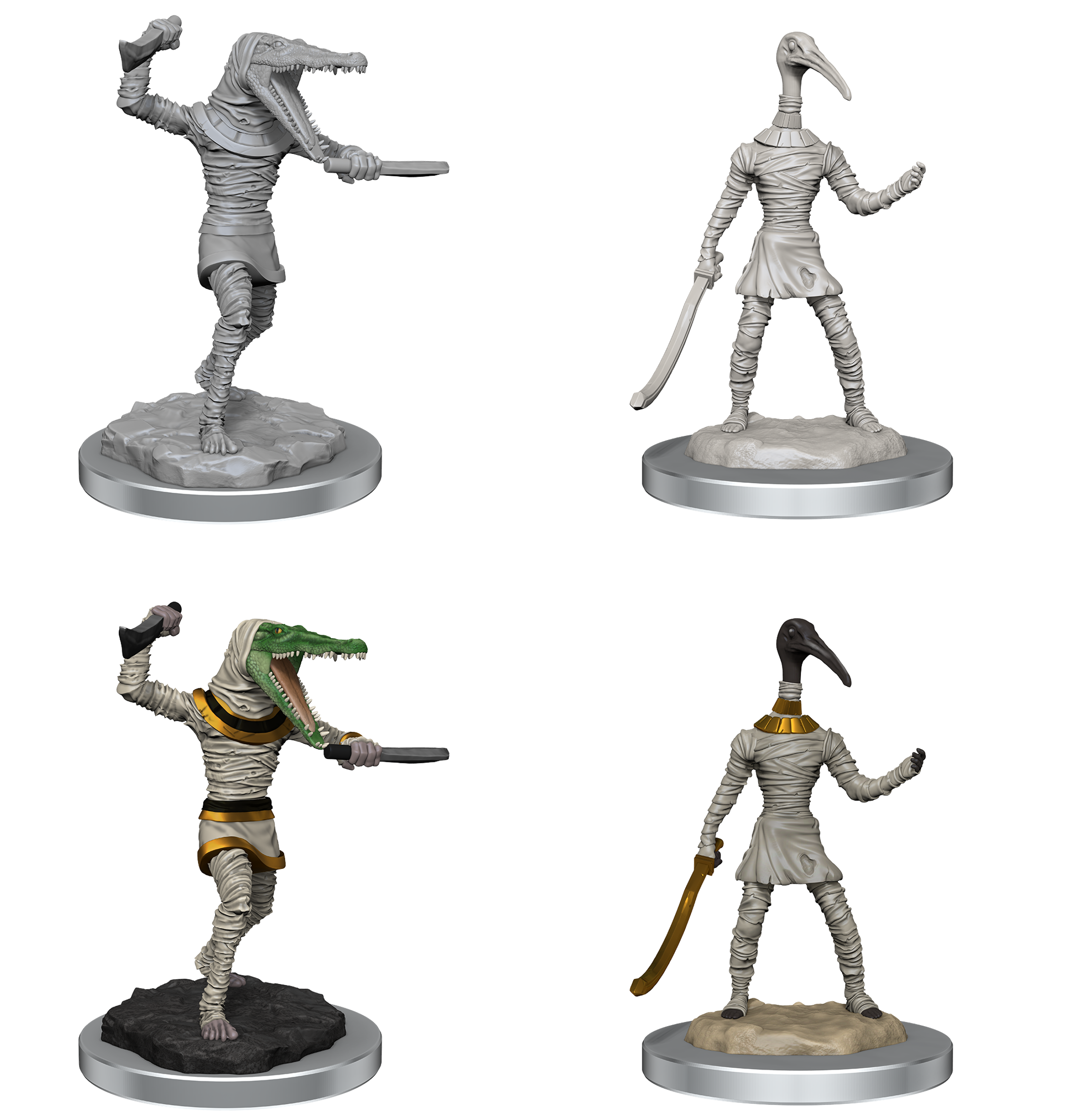 D&D - Nolzur's Marvelous Minatures: Mummies | All Aboard Games