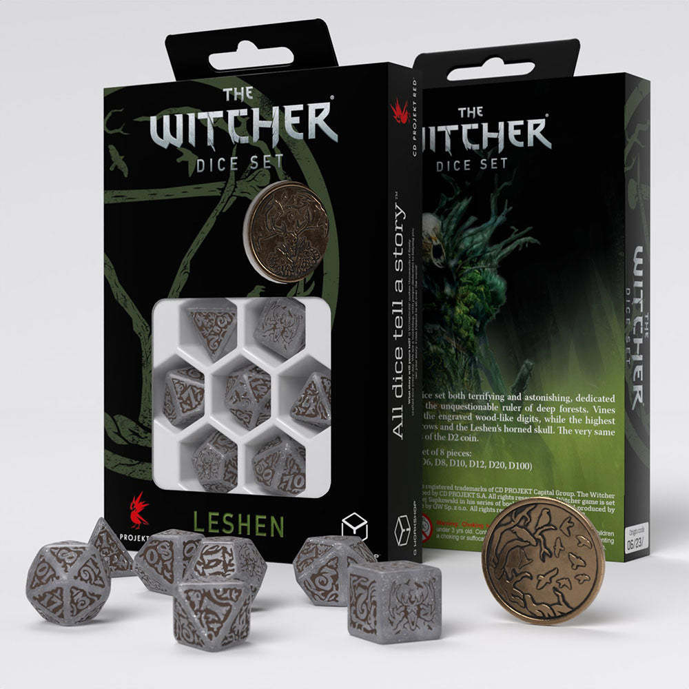 7pc The Witcher - Leshen: The Shapeshifter Polyhedral Set | All Aboard Games