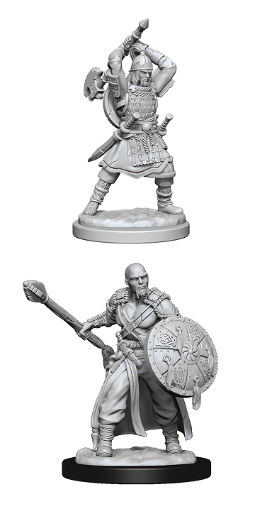 D&D - Nolzur's Marvelous Minatures: Human Barbarian (male) | All Aboard Games