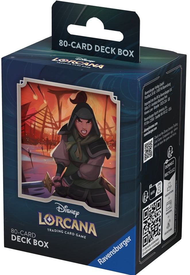 Deck Box - Disney Lorcana MULAN | All Aboard Games