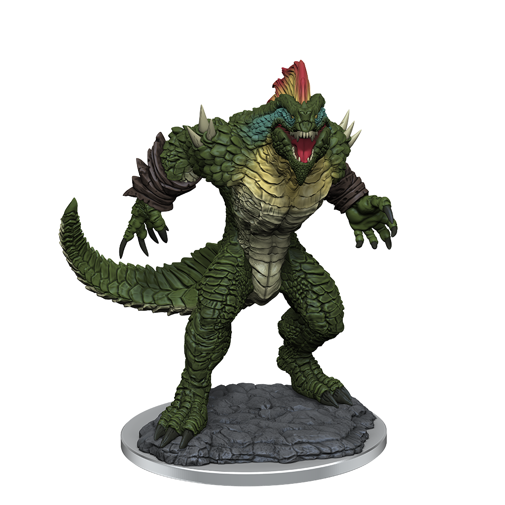 D&D - Nolzur's Marvelous Minatures: Lizardfolk Render | All Aboard Games