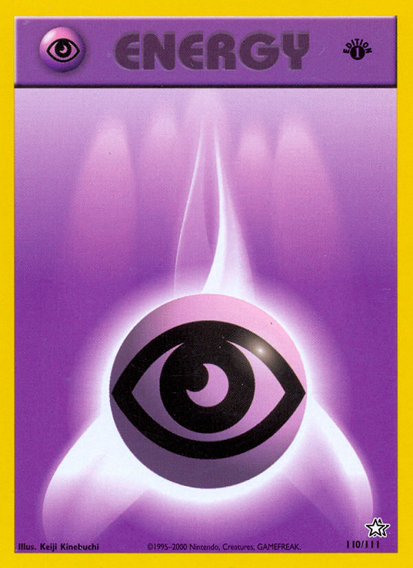 Psychic Energy (110/111) [Neo Genesis 1st Edition] | All Aboard Games