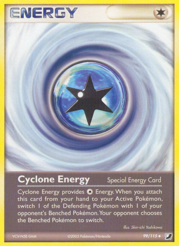 Cyclone Energy (99/115) [EX: Unseen Forces] | All Aboard Games