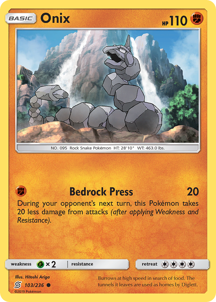 Onix (103/236) [Sun & Moon: Unified Minds] | All Aboard Games