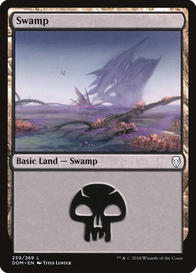 Swamp (259) [Dominaria] | All Aboard Games