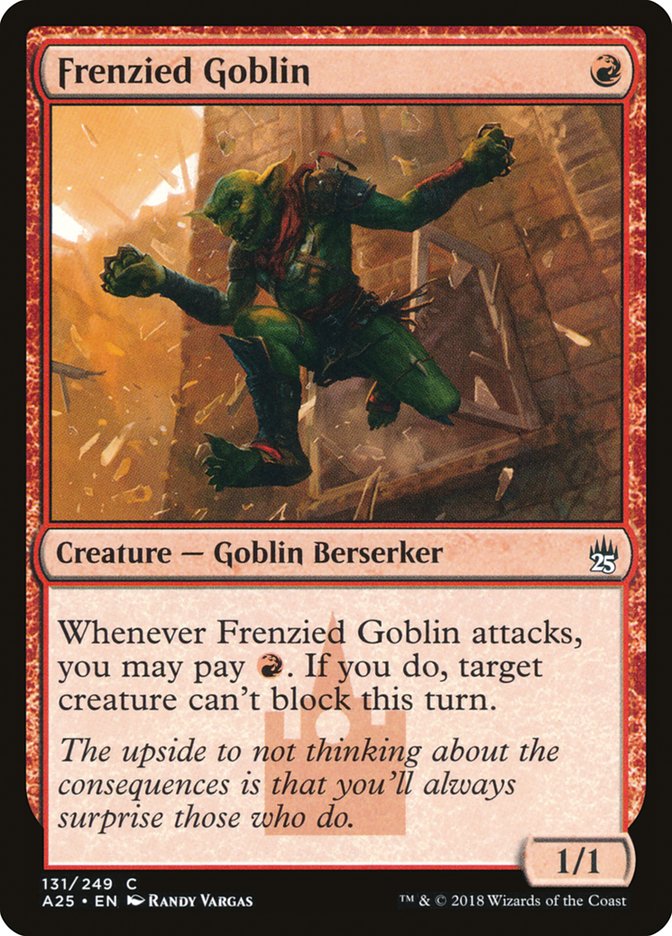 Frenzied Goblin [Masters 25] | All Aboard Games