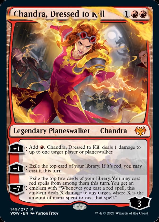 Chandra, Dressed to Kill [Innistrad: Crimson Vow] | All Aboard Games