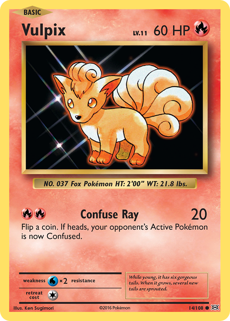 Vulpix (14/108) [XY: Evolutions] | All Aboard Games