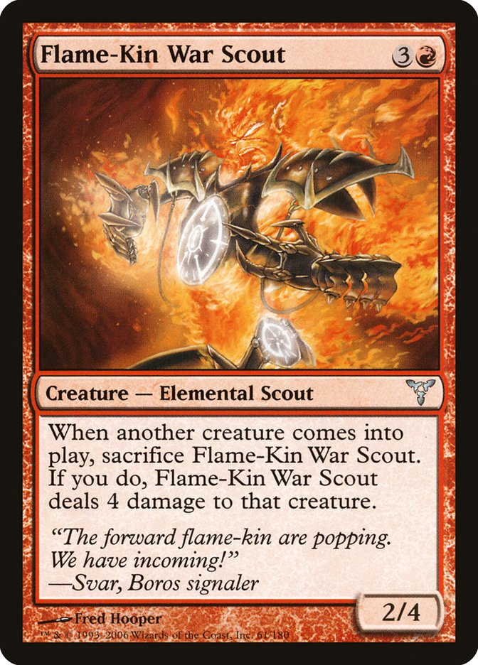 Flame-Kin War Scout [Dissension] | All Aboard Games