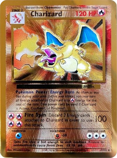 Charizard (4/102) (Celebrations Metal Card) [Celebrations: 25th Anniversary] | All Aboard Games