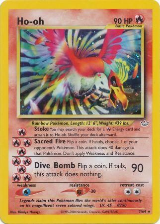 Ho-oh (7/64) [Neo Revelation Unlimited] | All Aboard Games