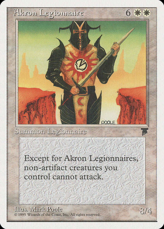 Akron Legionnaire [Chronicles] | All Aboard Games