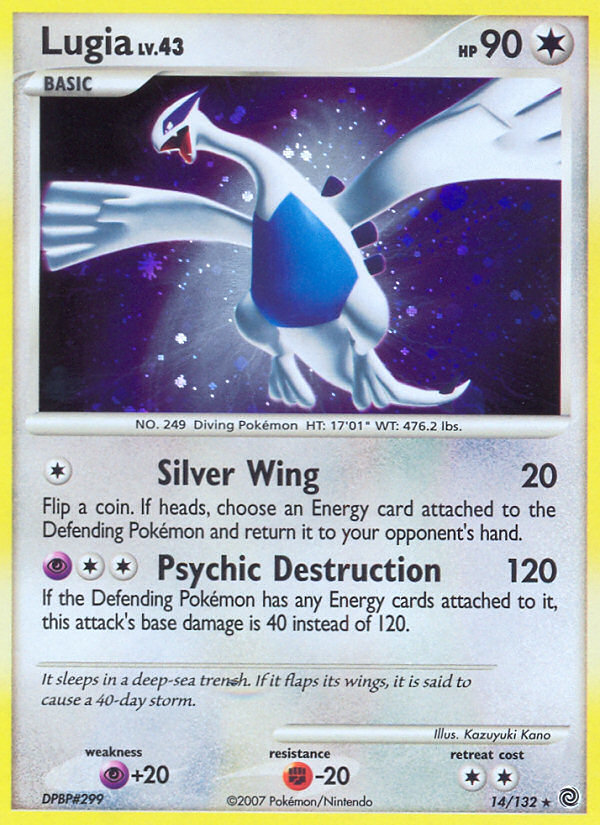 Lugia (14/132) [Diamond & Pearl: Secret Wonders] | All Aboard Games