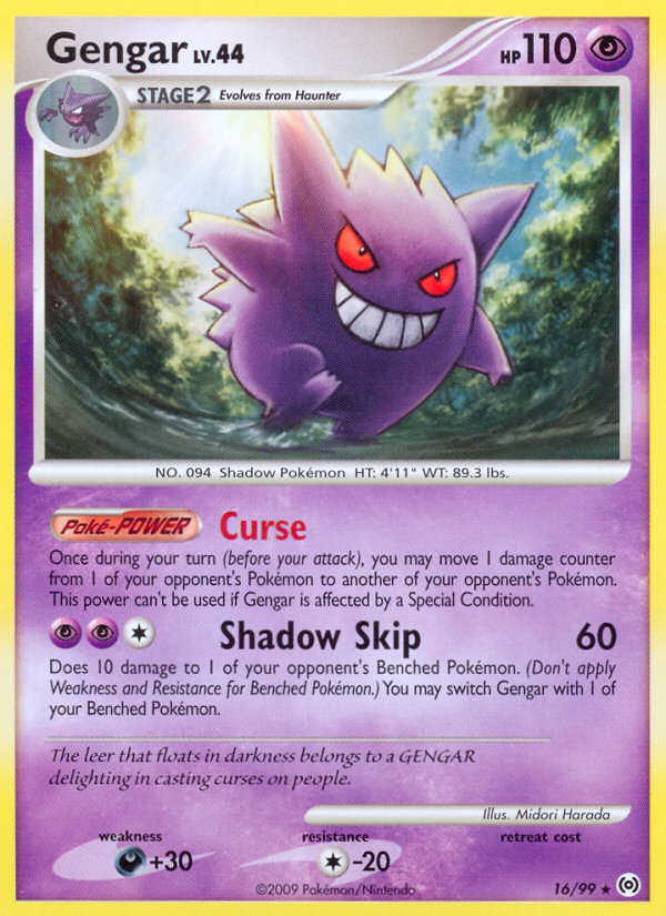 Gengar (16/99) [Platinum: Arceus] | All Aboard Games