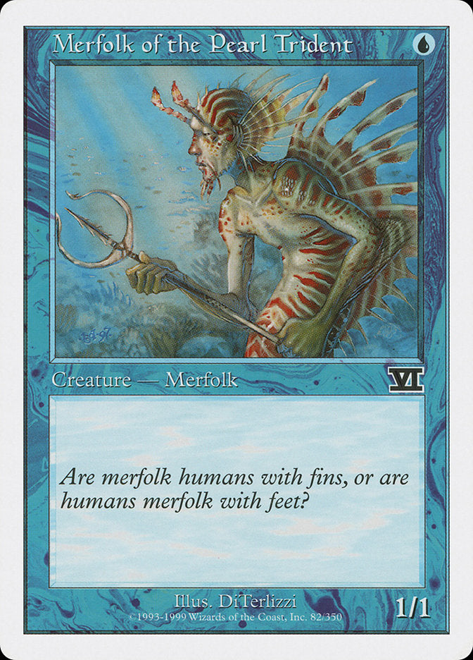 Merfolk of the Pearl Trident [Classic Sixth Edition] | All Aboard Games