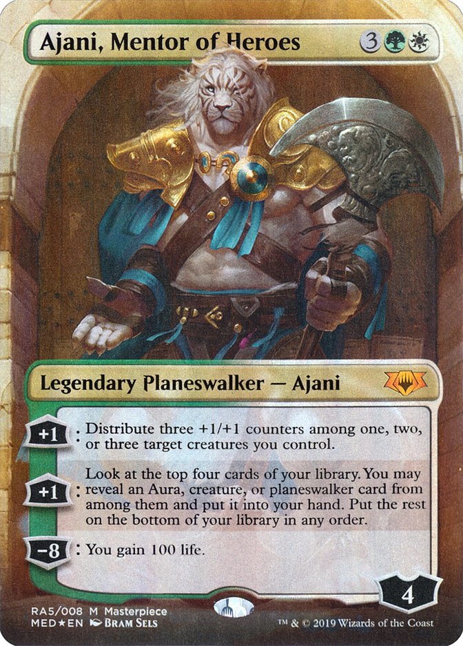 Ajani, Mentor of Heroes [Mythic Edition] | All Aboard Games