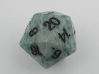 Giant D20 Dwarven Stones: Green Jade - CC02128 | All Aboard Games