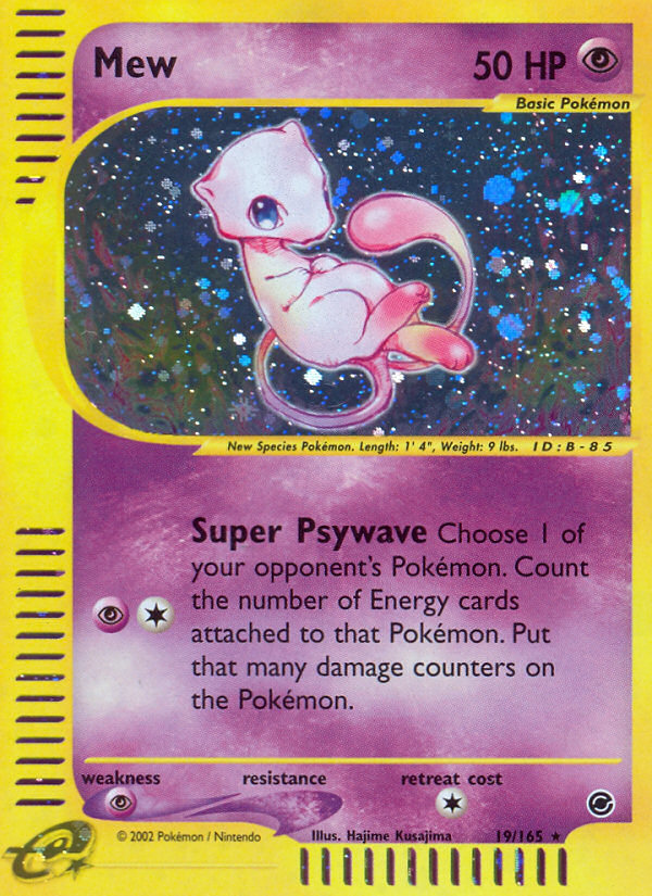 Mew (19/165) [Expedition: Base Set] | All Aboard Games