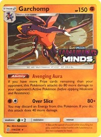 Garchomp (114/236) (Cosmos Holo) [Sun & Moon: Unified Minds] | All Aboard Games