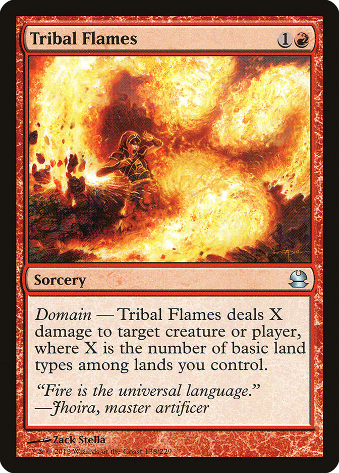 Tribal Flames [Modern Masters] | All Aboard Games