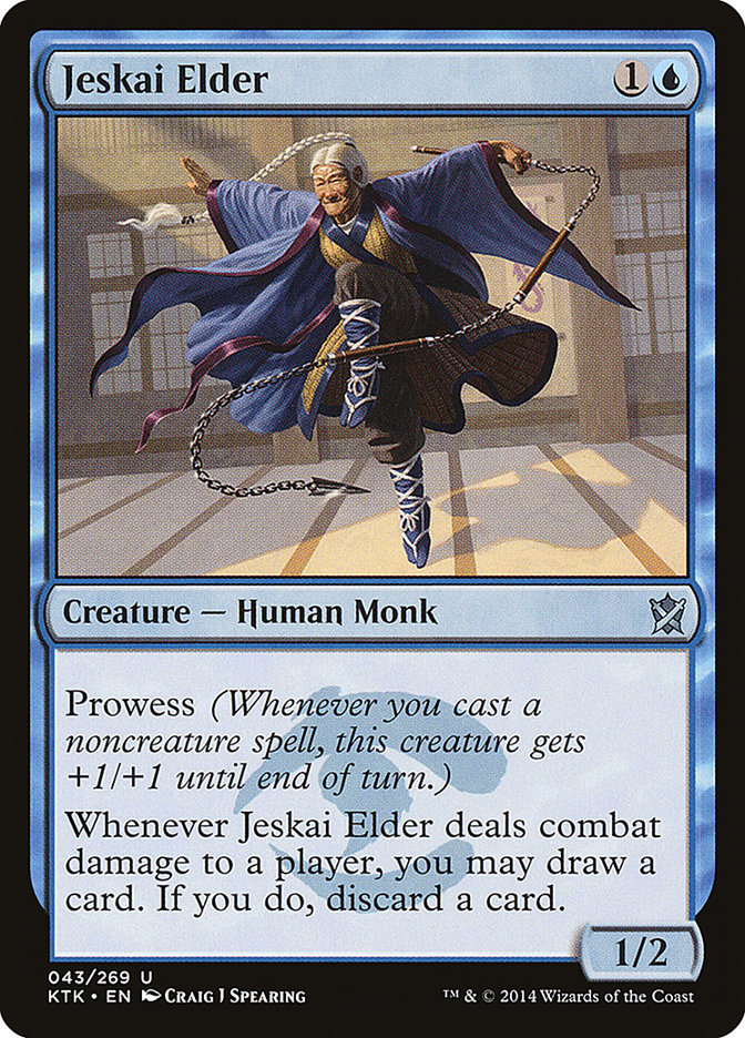 Jeskai Elder [Khans of Tarkir] | All Aboard Games
