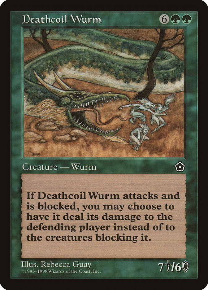 Deathcoil Wurm [Portal Second Age] | All Aboard Games